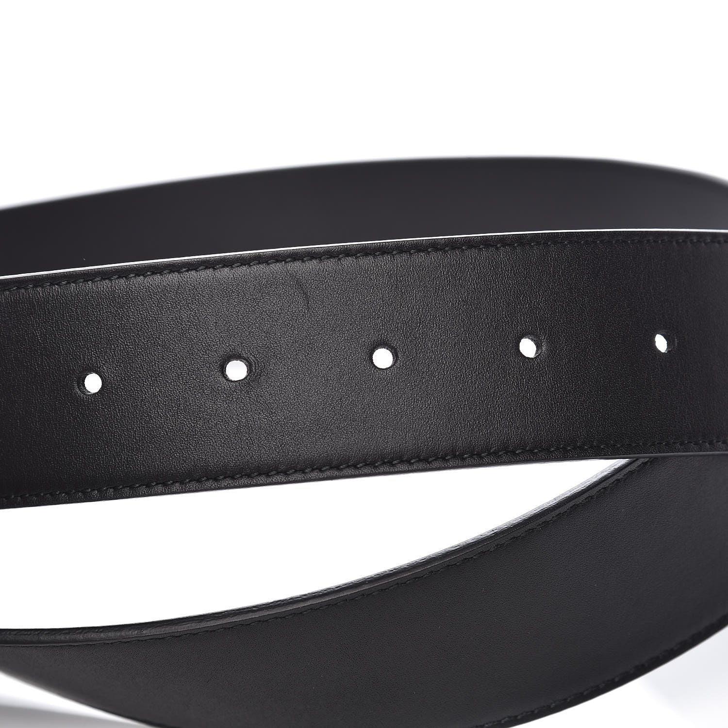 Gucci Calfskin Double G 40mm Belt 90 36 Black 6 of 8