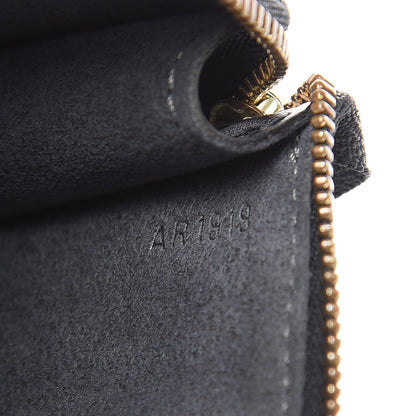 Louis Vuitton Epi Pochette Accessories 24 Black 6 of 9