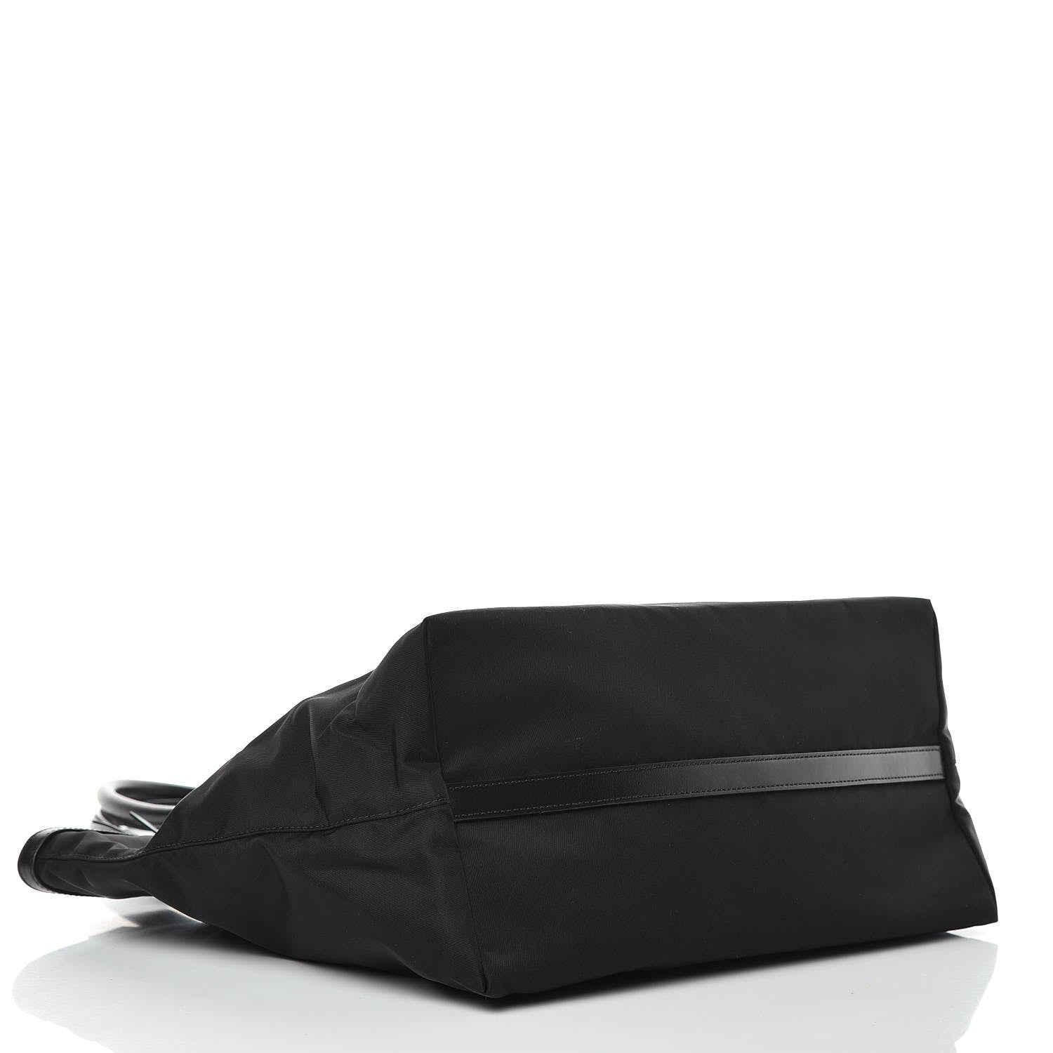 Prada Tessuto Nylon Shopping Tote Black 4 of 9
