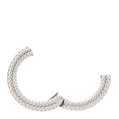 Gucci 18K White Gold Enamel Blooms Single Ear Cuff Earring 4 of 6