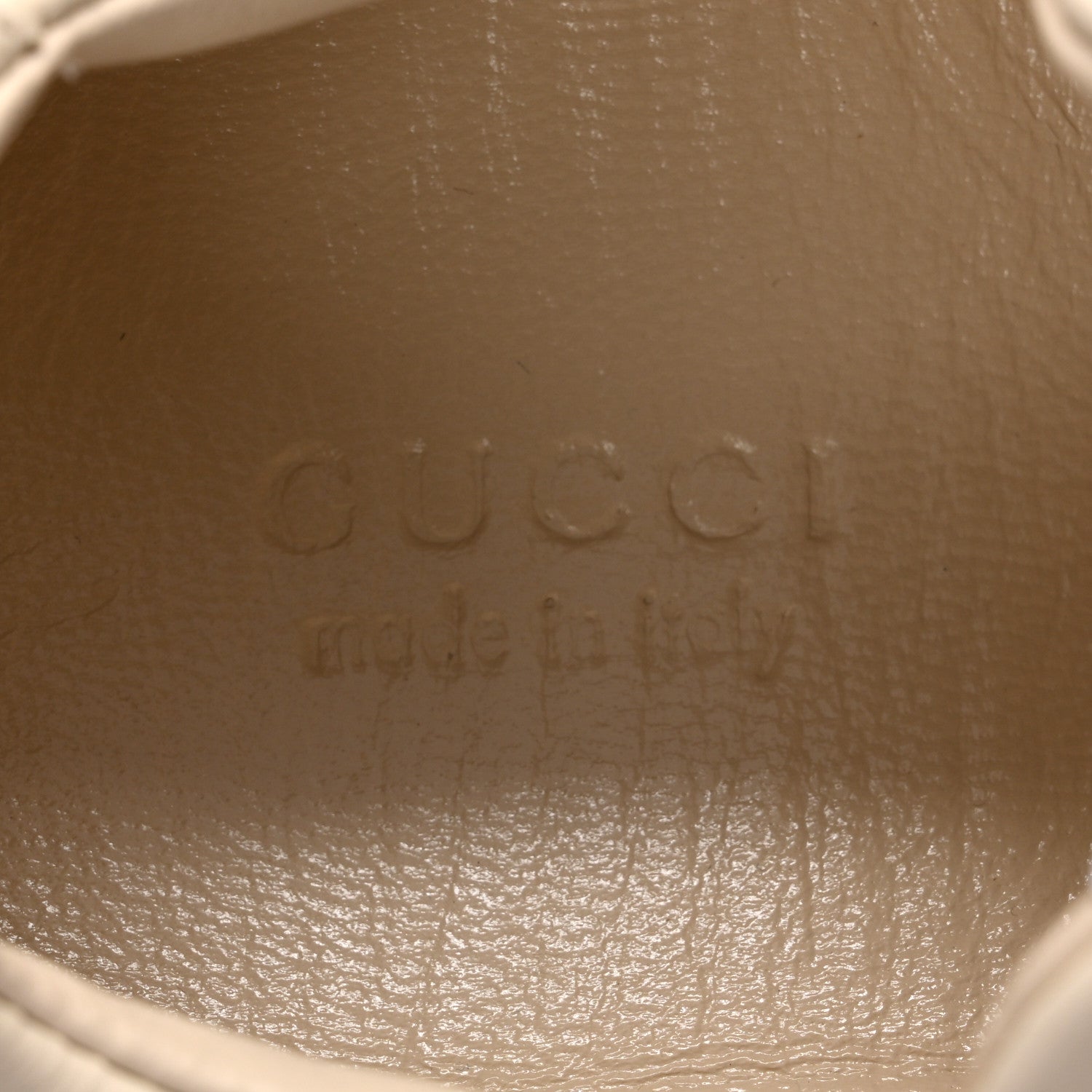 Gucci Apollo Calfskin Strawberry Womens Rhyton Sneakers 35.5 Ivory 7 of 9