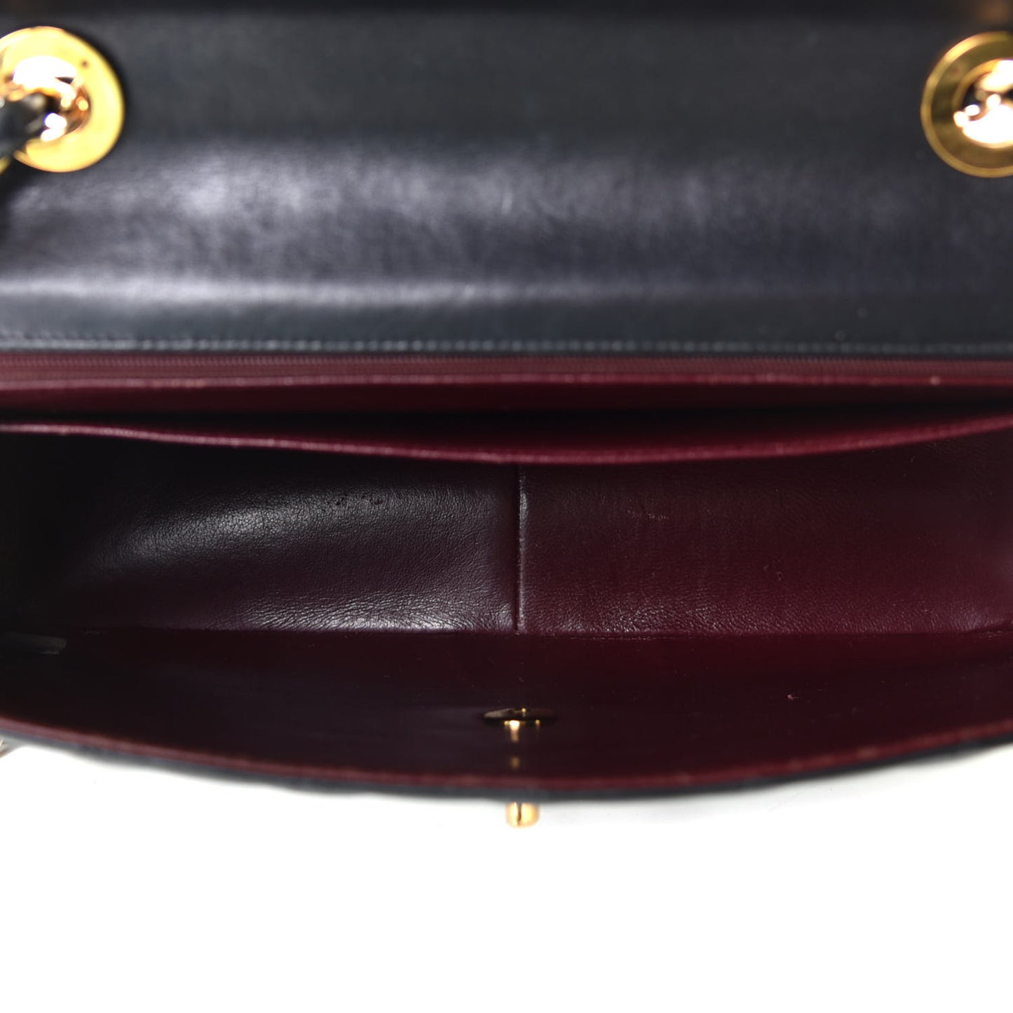 Lambskin Quilted XL Jumbo Single Flap Black
