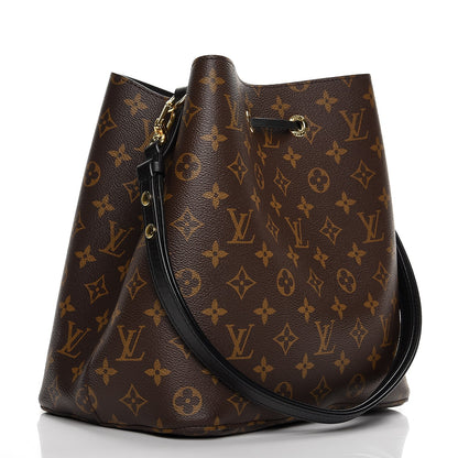 Louis Vuitton Monogram Neonoe MM Black 3 of 7