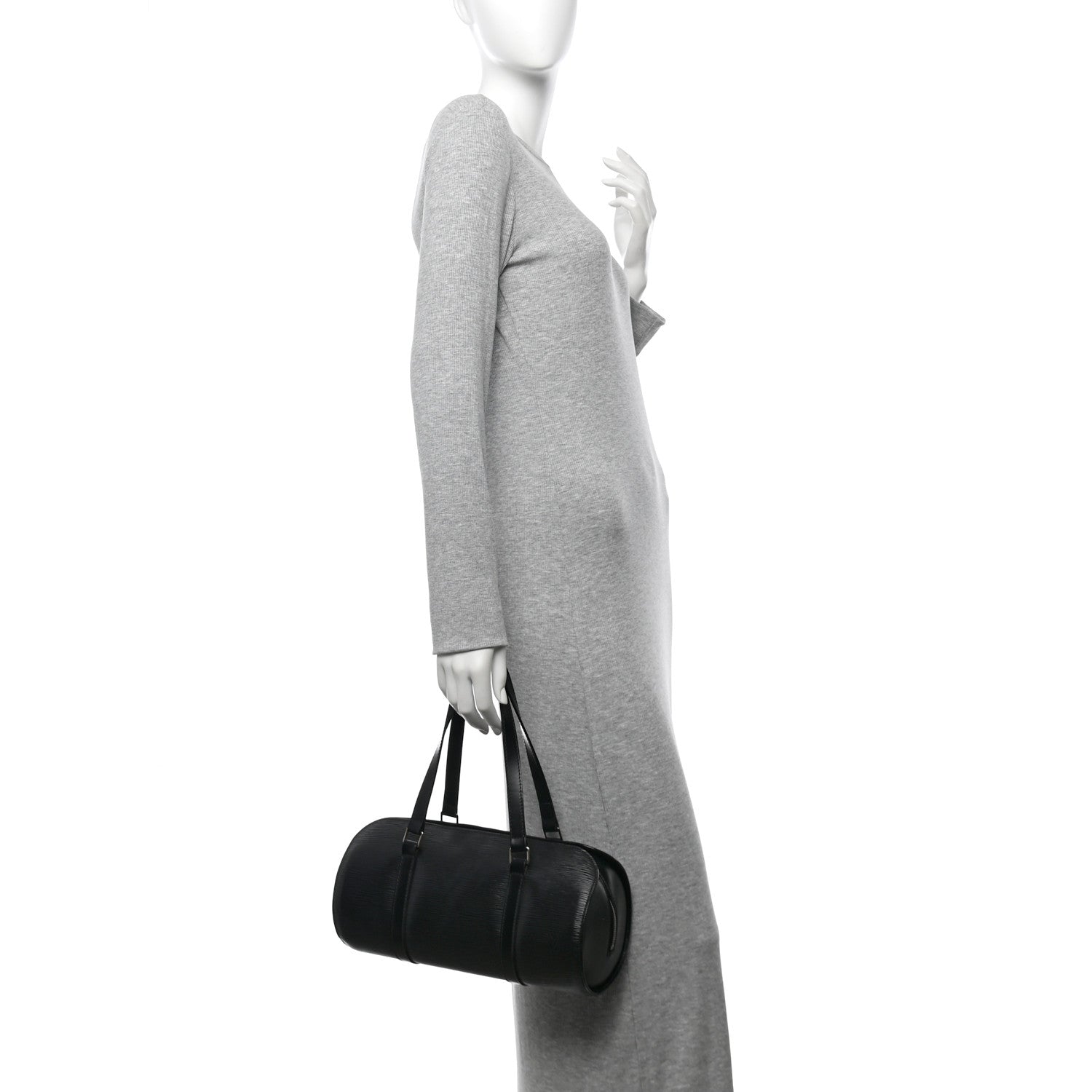 Louis Vuitton Epi Soufflot Black 2 of 14