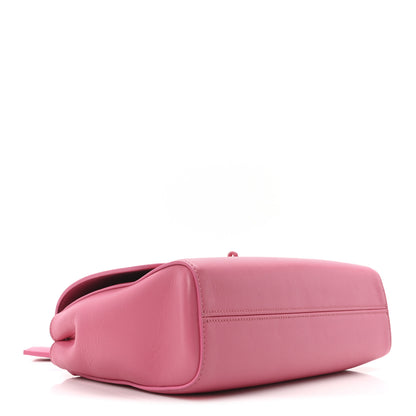 Mulberry Classic Grain Medium Lily Flap Geranium Pink 3 of 9