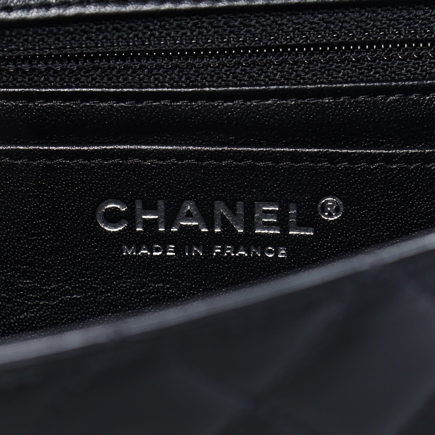 Chanel Lambskin Quilted Mini Rectangular Flap So Black 5 of 11
