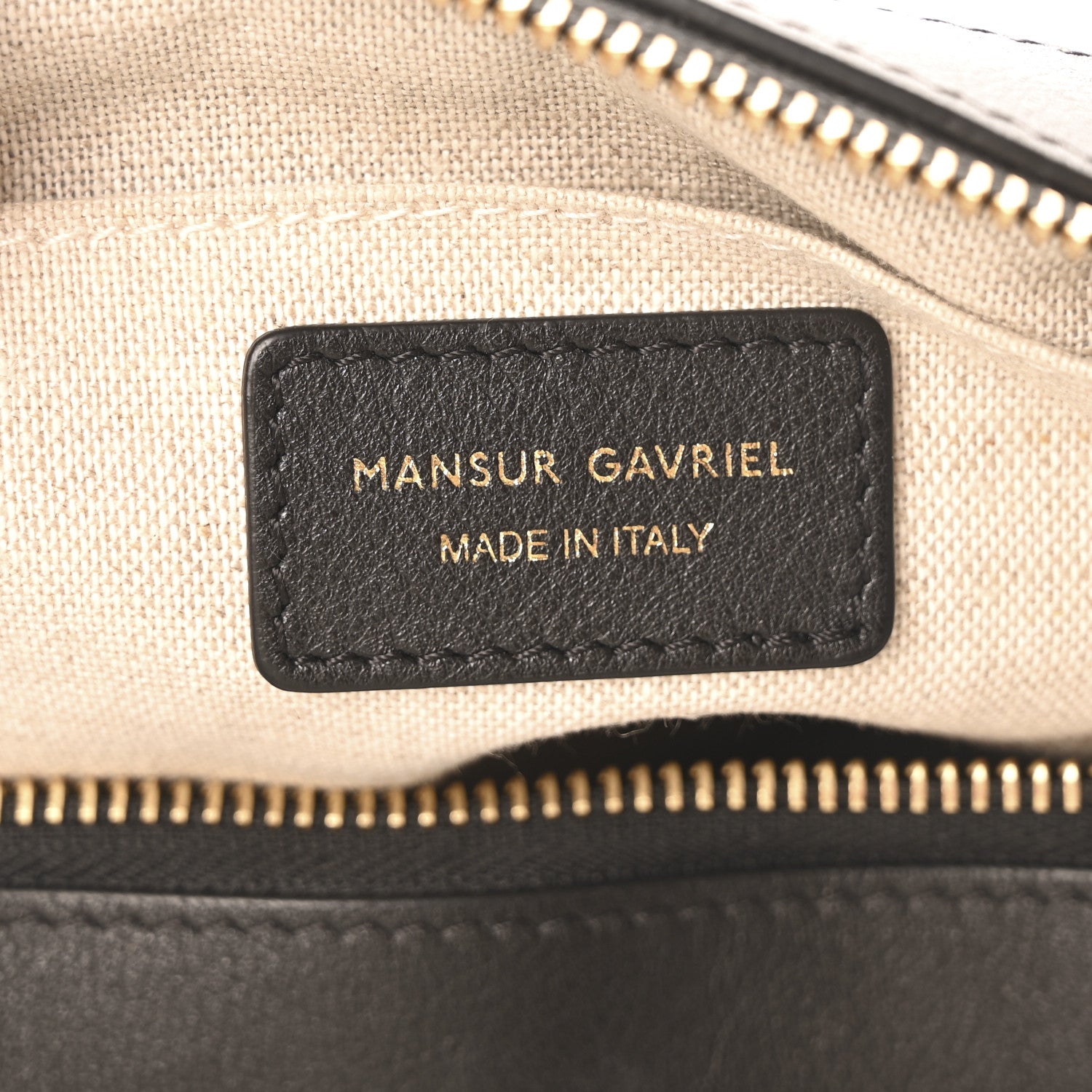 Mansur Gavriel Soft Calfskin Moon Sling Bag Black 6 of 9