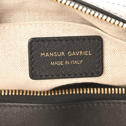 Mansur Gavriel Soft Calfskin Moon Sling Bag Black 6 of 9