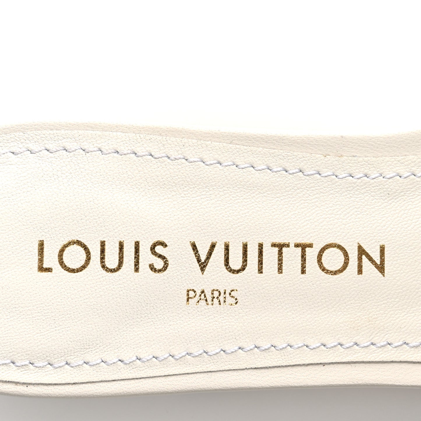 Lambskin Embossed Monogram By The Pool Revival Flat Mules 39.5 White Pink
