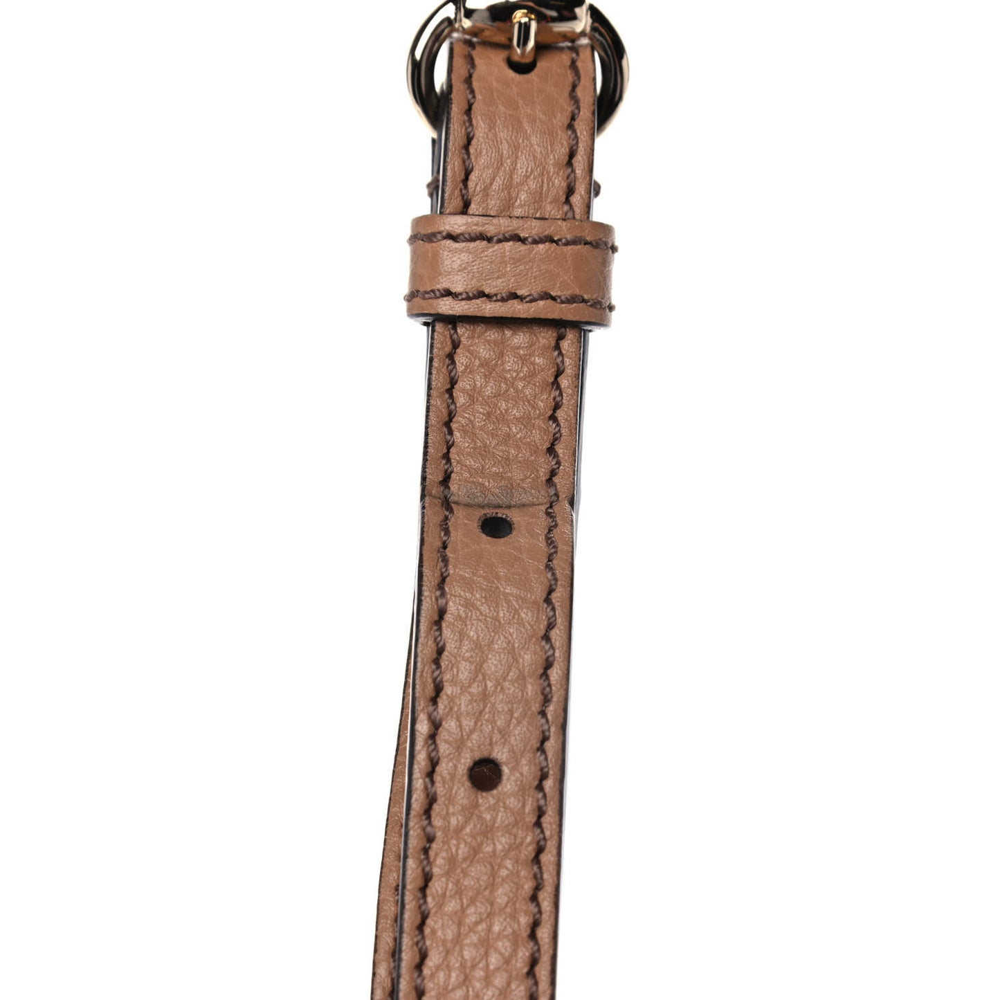 Pebbled Calfskin Small Soho Disco Bag Camelia