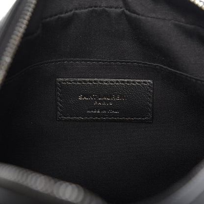 Saint Laurent Calfskin Matelasse Monogram Lou Camera Bag Black 6 of 10