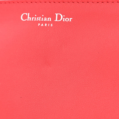 Christian Dior Smooth Calfskin Large Diorissimo Tote Red 22 of 23
