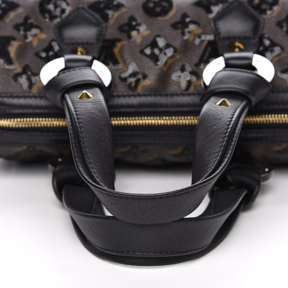 Louis Vuitton Monogram Sequins Eclipse Speedy 28 Black 13 of 13