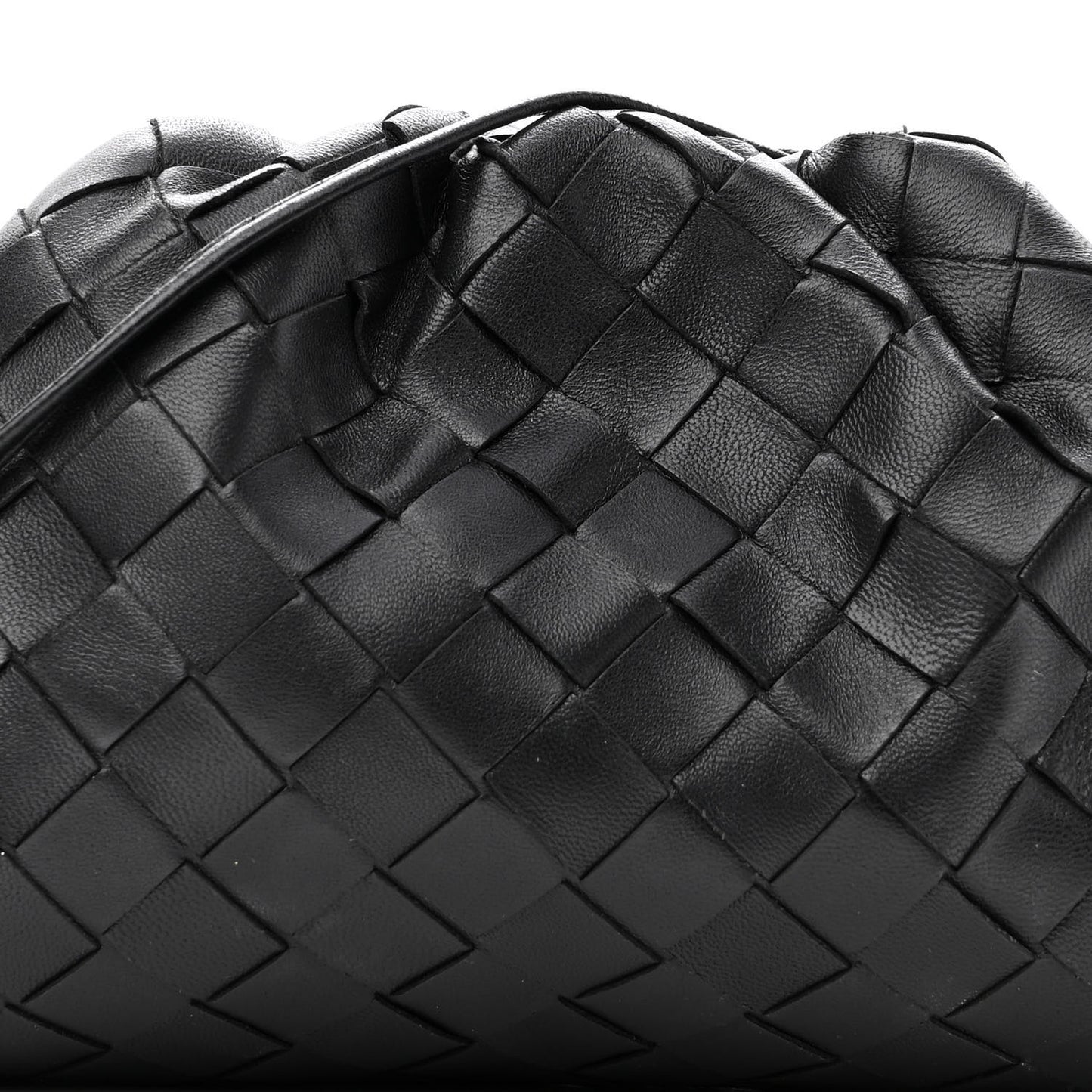 Nappa Intrecciato The Mini Pouch Black