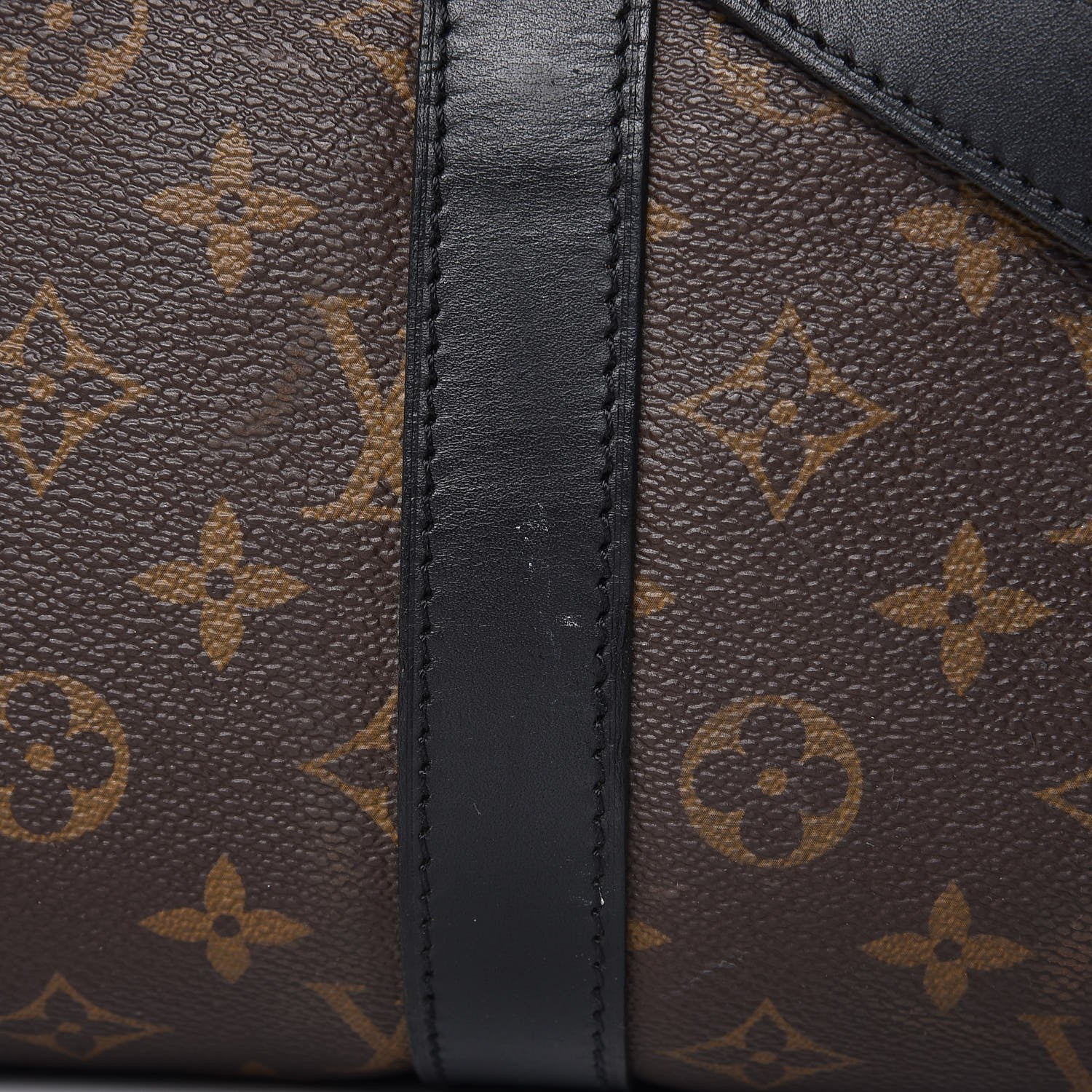 Louis Vuitton Monogram Macassar Keepall Bandouliere 55 12 of 12