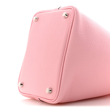 Hermes Taurillon Clemence Picotin Lock 18 PM Rose Sakura 10 of 11