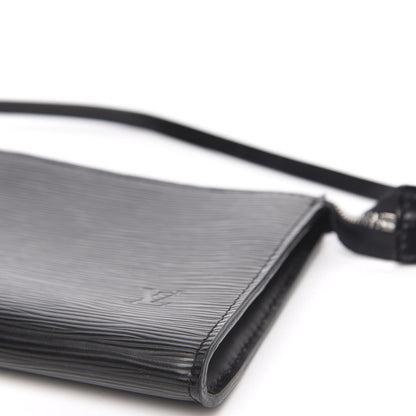 Louis Vuitton Epi Pochette Accessories 24 Black 9 of 9