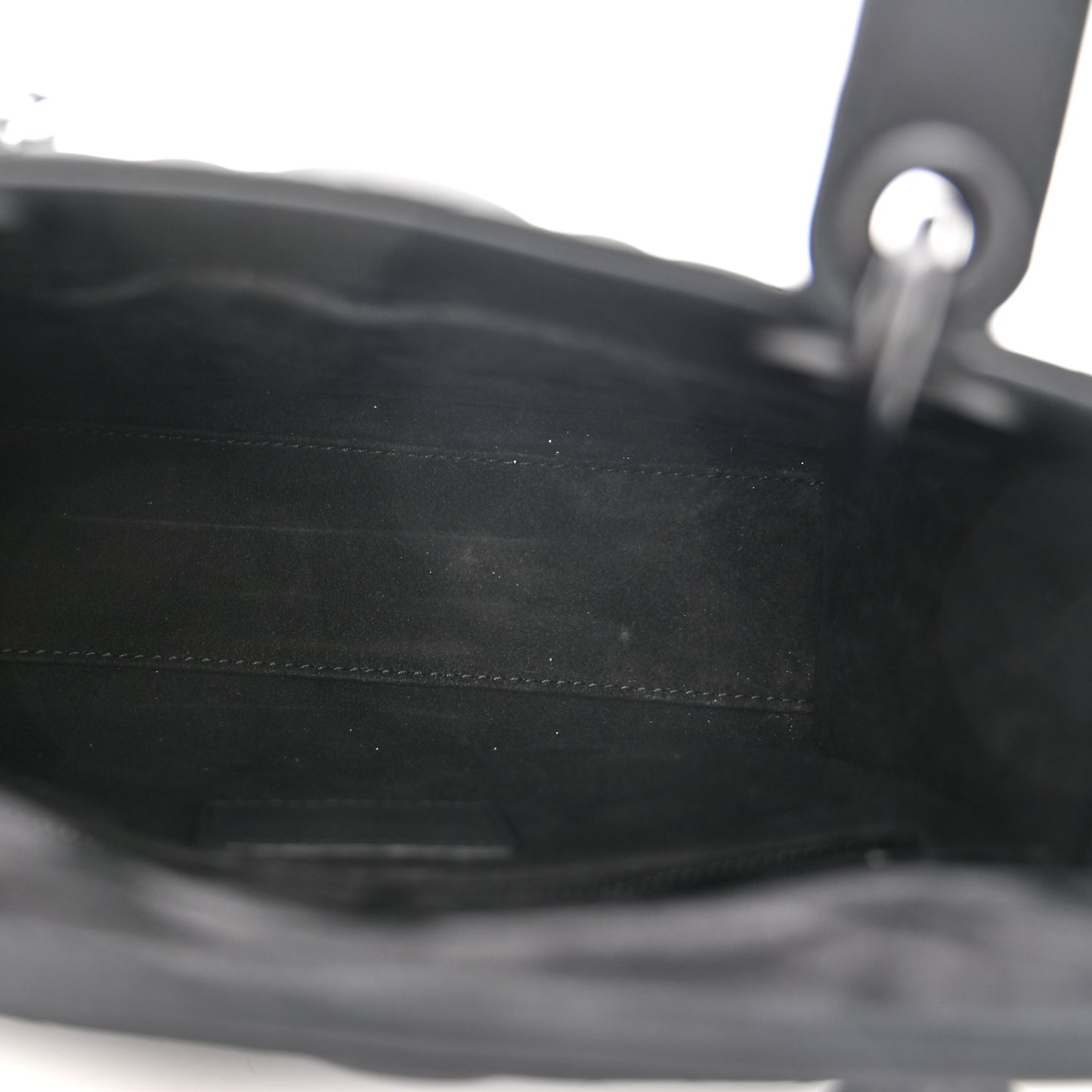 Ultra Matte Calfskin Cannage Small My ABCDior Lady Dior Black