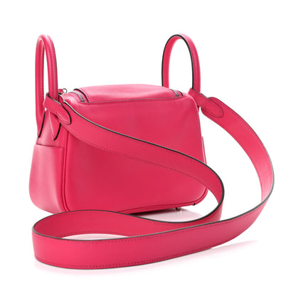 Hermes Swift Verso Mini Lindy 20 Rose Mexico Rouge Piment 2 of 4