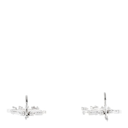 Parker & West by FASHIONPHILE 18K White Gold Diamond 4.25ctw Chandelier Earrings 3 of 5