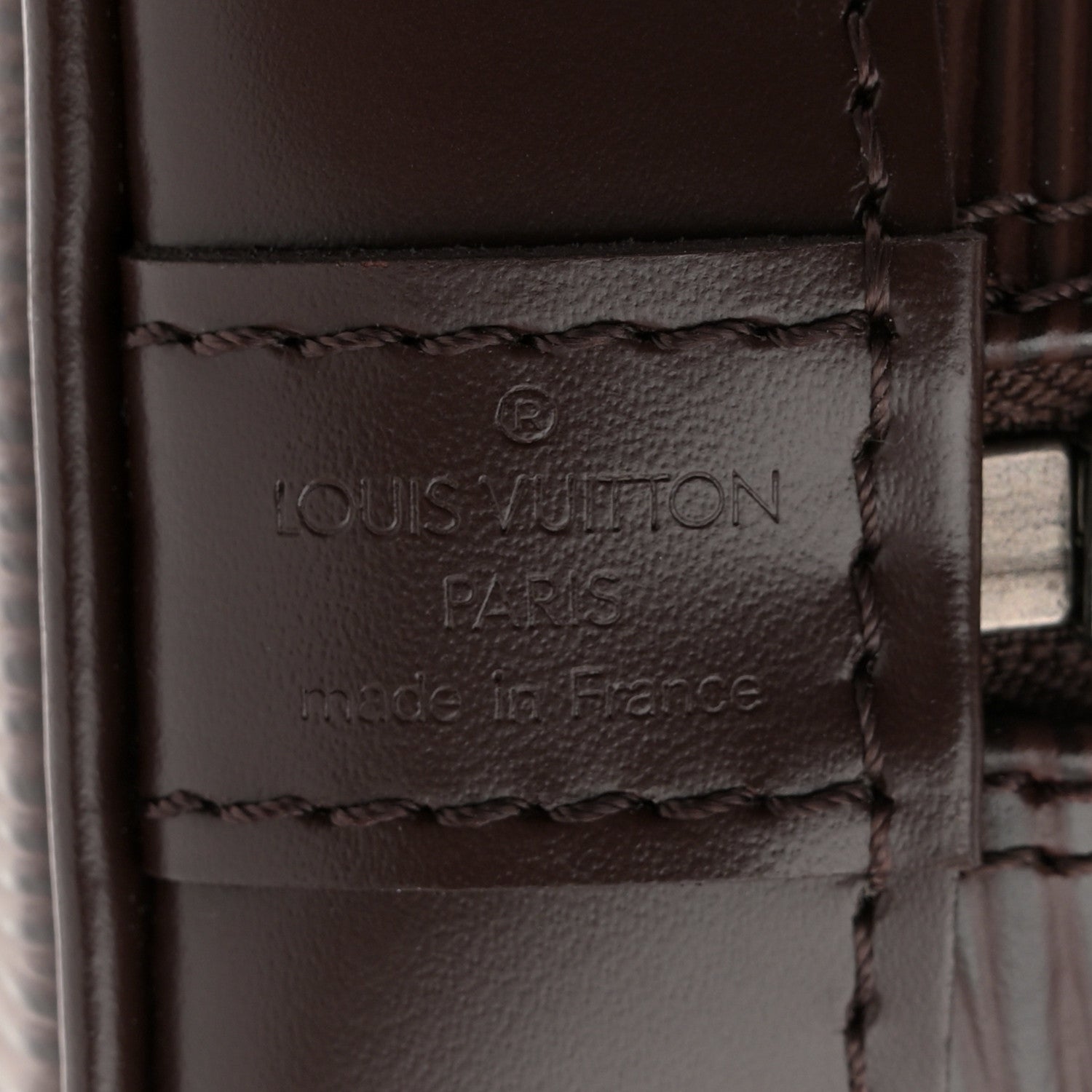 Louis Vuitton Epi Alma PM Moka 6 of 10