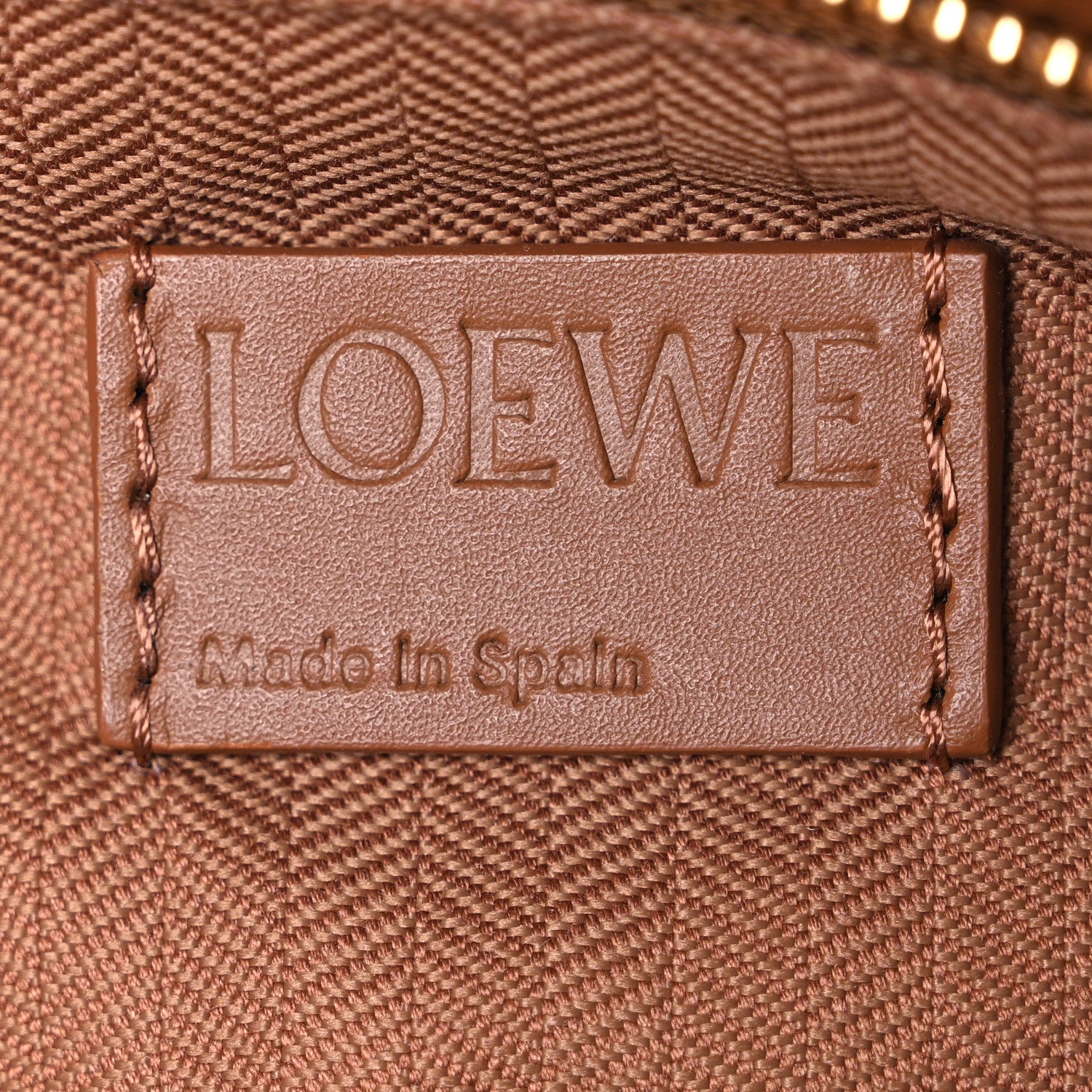 Loewe Satin Calfskin Small Puzzle Bag Pecan 1777223 – FASHIONPHILE