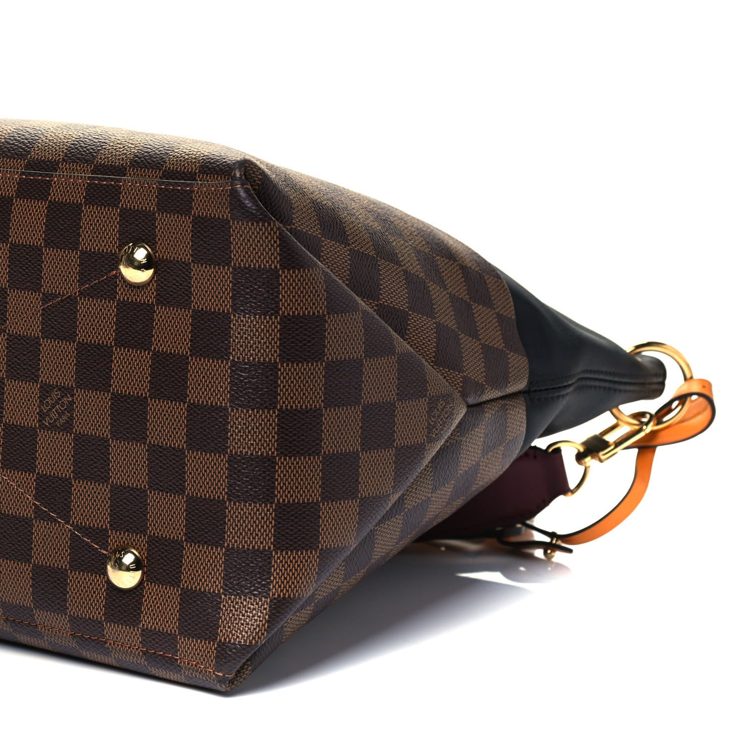 Louis Vuitton Damier Ebene Calfskin Maida Black 9 of 9