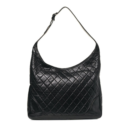Chanel Lambskin Quilted Hobo Black 1 of 18