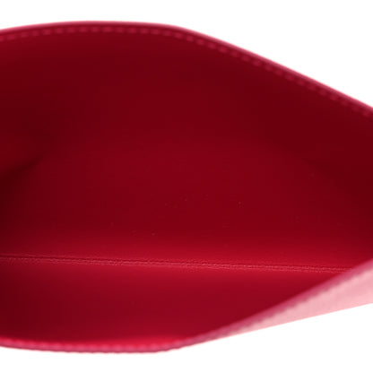 Louis Vuitton Calfskin Felicie Card Holder Insert Fuchsia 5 of 6