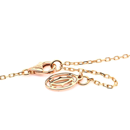 Cartier 18K Pink Gold Diamond LM D'Amour Pendant Necklace 5 of 6