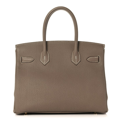 Hermes Togo Birkin 30 Etoupe 4 of 34