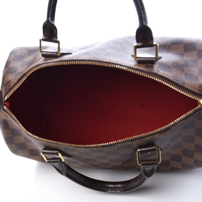 Louis Vuitton Damier Ebene Speedy 30 5 of 10