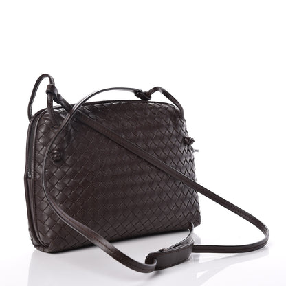 Bottega Veneta Nappa Intrecciato Pillow Crossbody Messenger Ebano 3 of 11