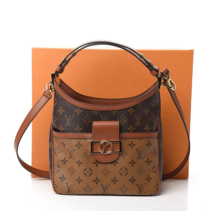 Louis Vuitton Reverse Monogram Dauphine Hobo PM 10 of 10