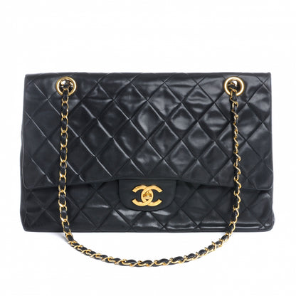Chanel Lambskin Vintage XXL Oversized Double Flap Black 1 of 8