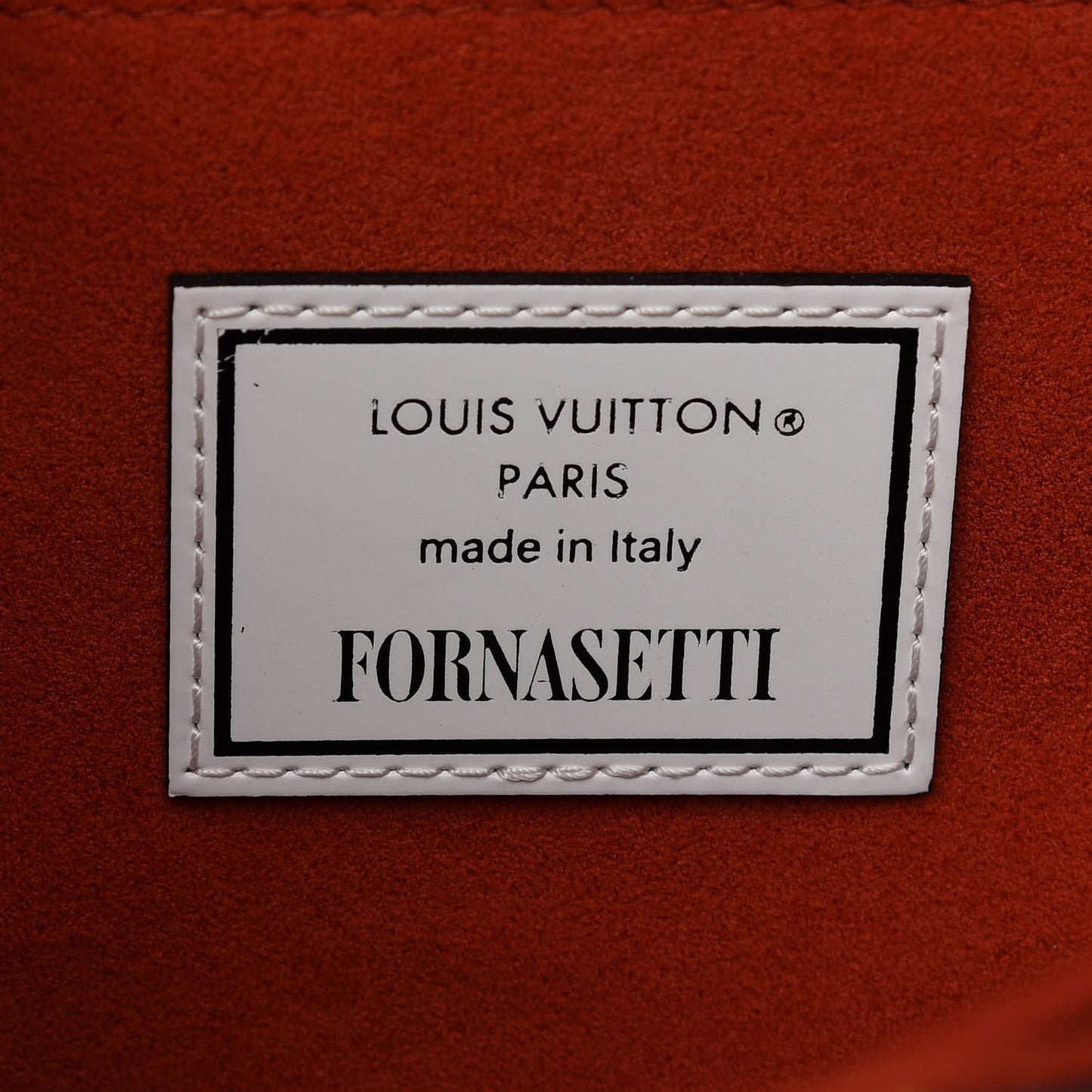 X FORNASETTI Monogram Cameo Pochette Metis