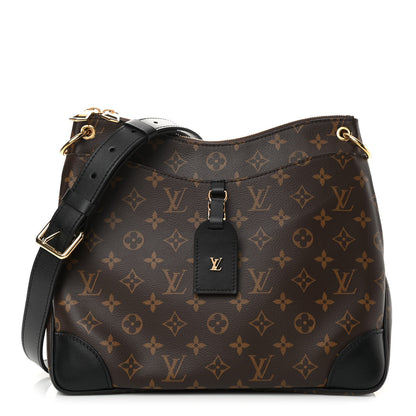 Louis Vuitton Monogram Odeon MM Black 1 of 9