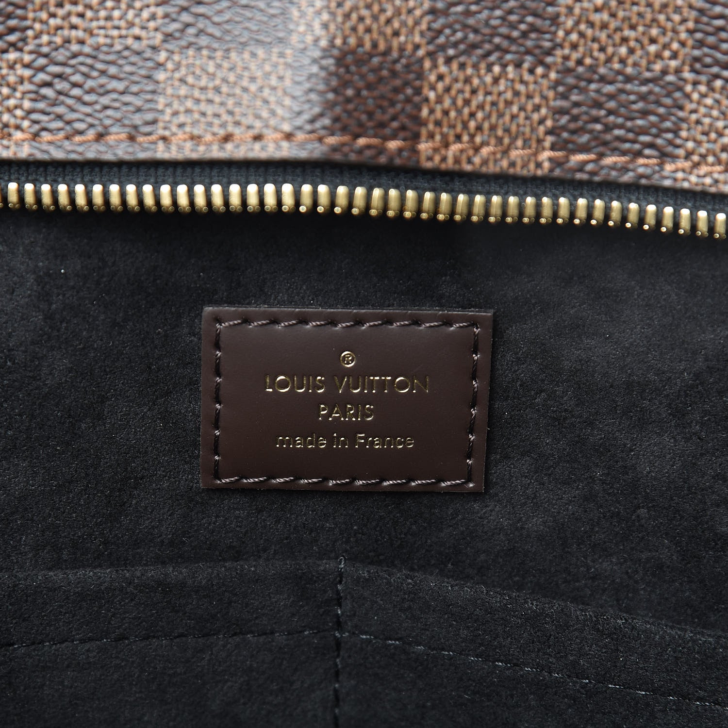 Louis Vuitton Damier Ebene Jersey Black 7 of 10