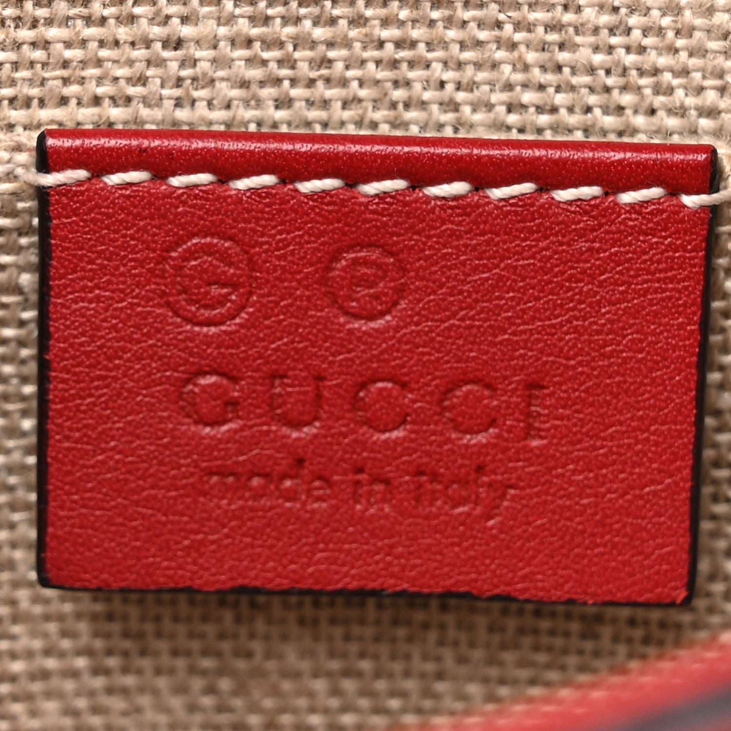 Gucci Soft Microguccissima Mini Emily Chain Shoulder Bag Rosso 6 of 17
