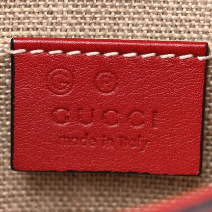 Gucci Soft Microguccissima Mini Emily Chain Shoulder Bag Rosso 6 of 17
