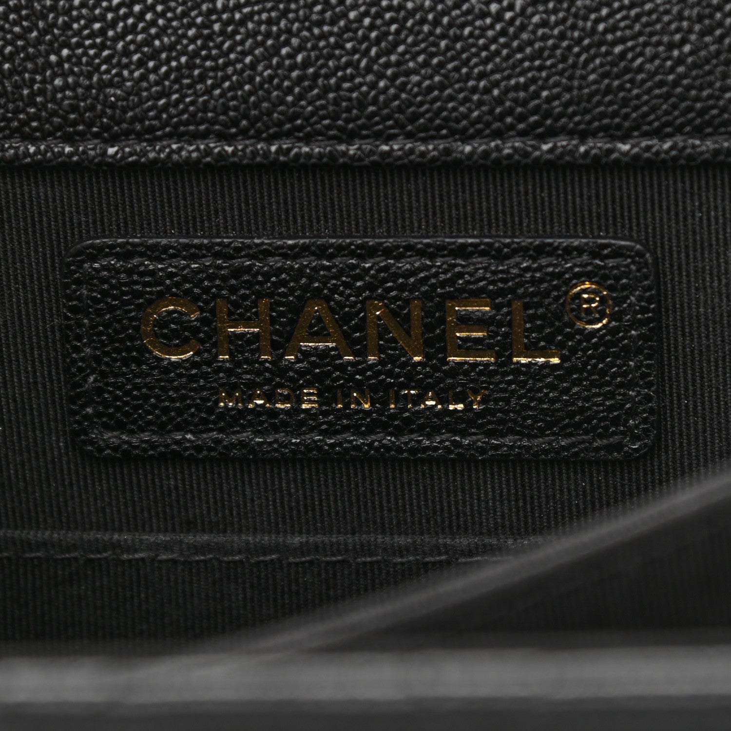 Chanel Caviar Quilted North South Boy Flap Black 6 of 13
