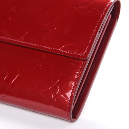 Louis Vuitton Vernis Sarah Wallet Pomme D'Amour 8 of 11