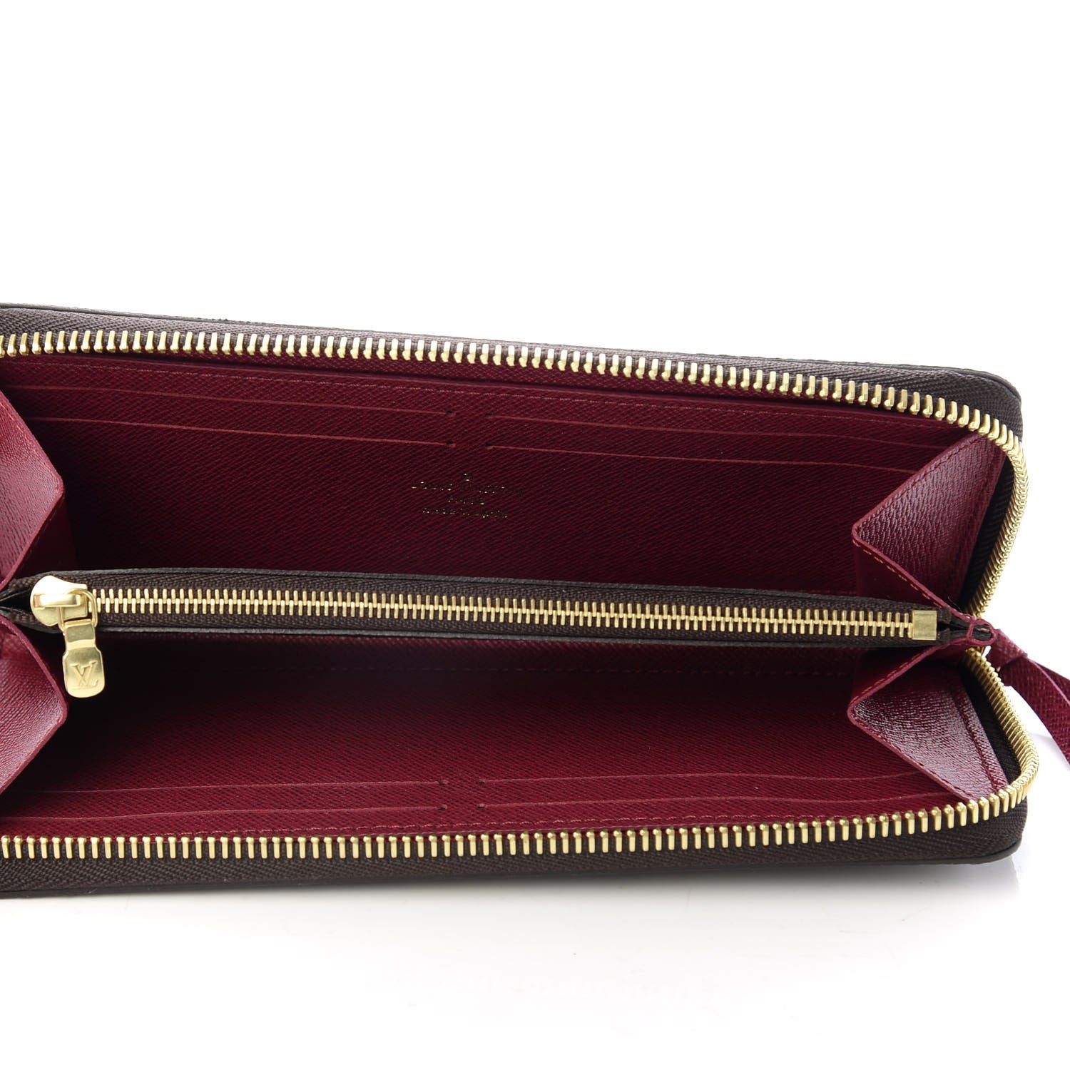 Louis Vuitton Monogram Clemence Wallet Fuchsia 5 of 6