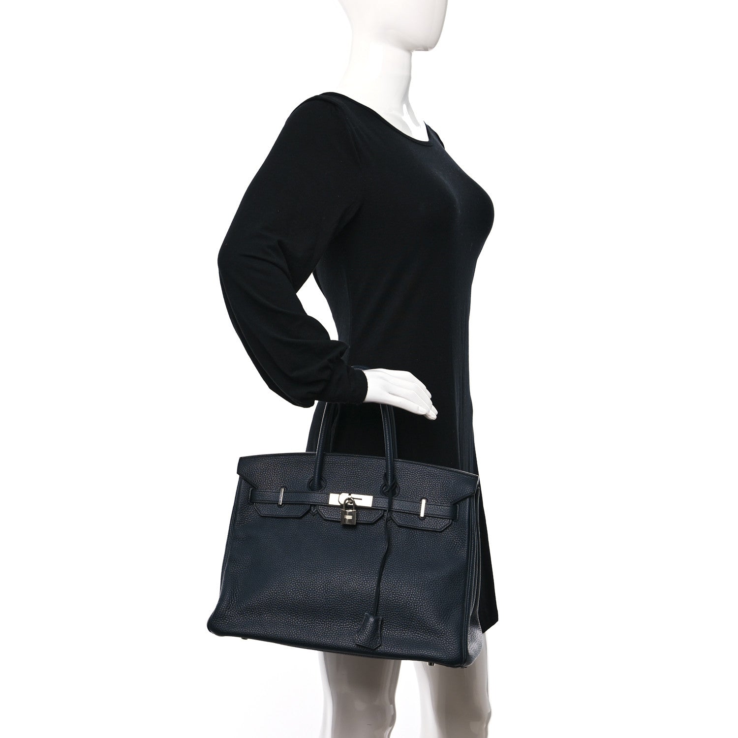 Hermes Togo Birkin 35 Bleu Obscur 2 of 12