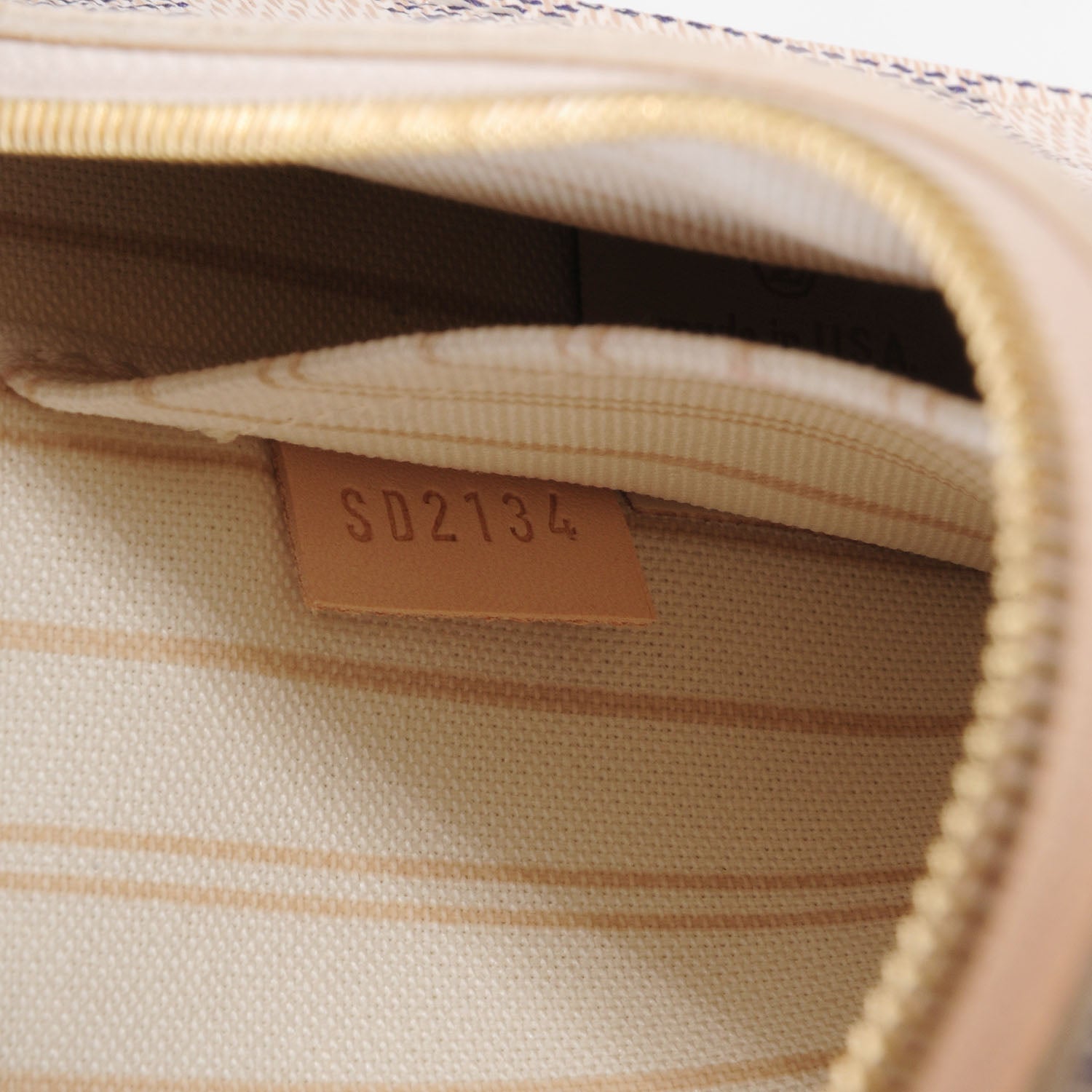 Louis Vuitton Damier Azur Neverfull MM GM Pochette 8 of 8
