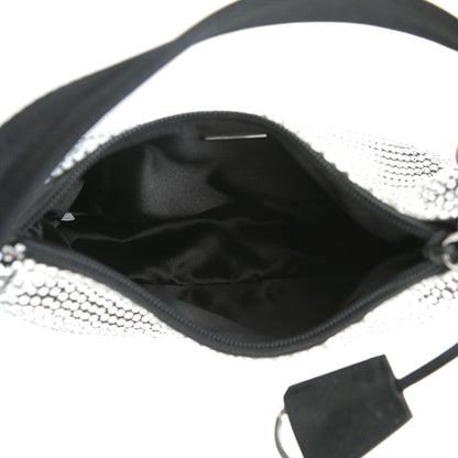 Prada Satin Crystal Mini Re-Edition 2000 Bag Cristal 7 of 11