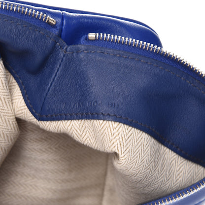 Hermes Lambskin Tohubohu Pouch PM Bleu Electrique Bleu Saphir 7 of 8
