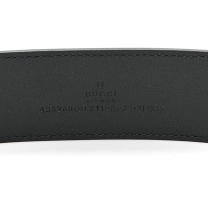 Gucci Moon Calfskin Pearl Double G 40mm Belt 85 34 Black Cream 5 of 5