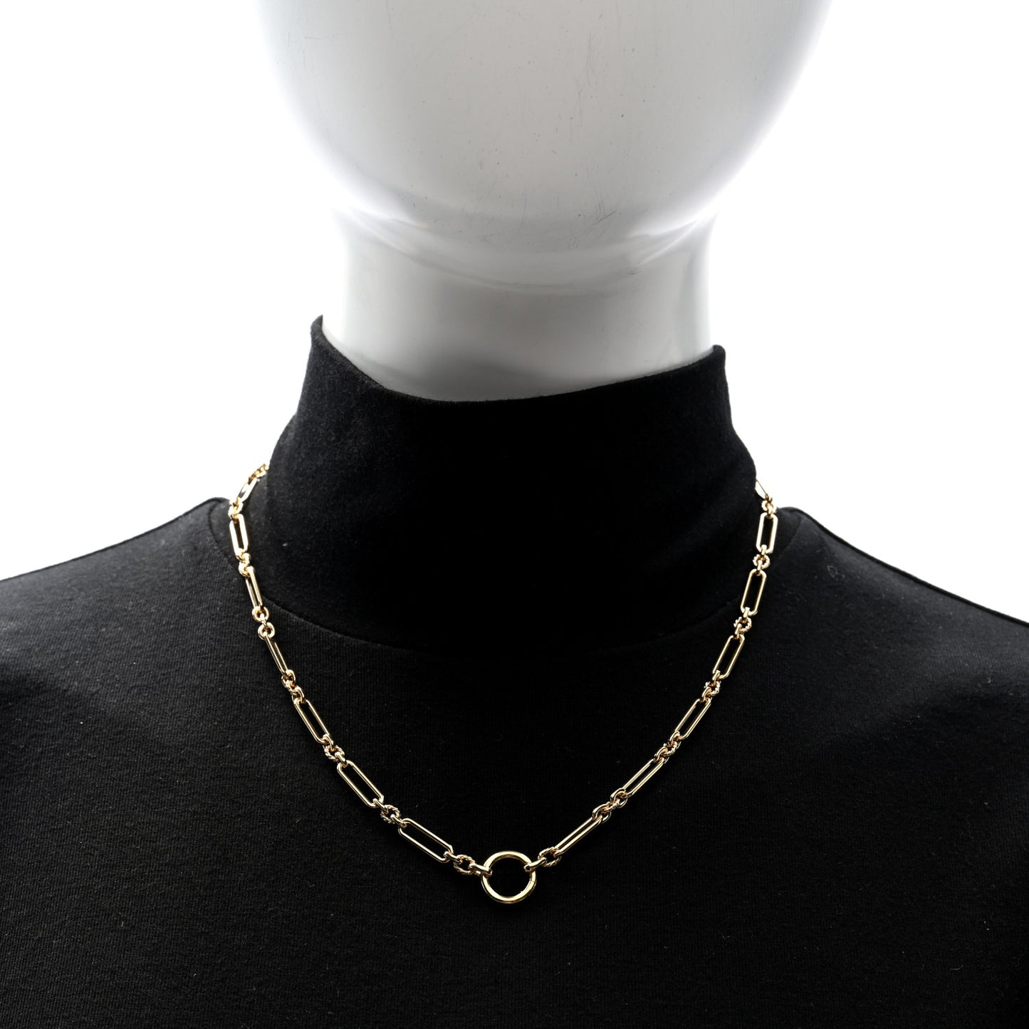 18K Yellow Gold 4.5mm Lexington Chain Necklace