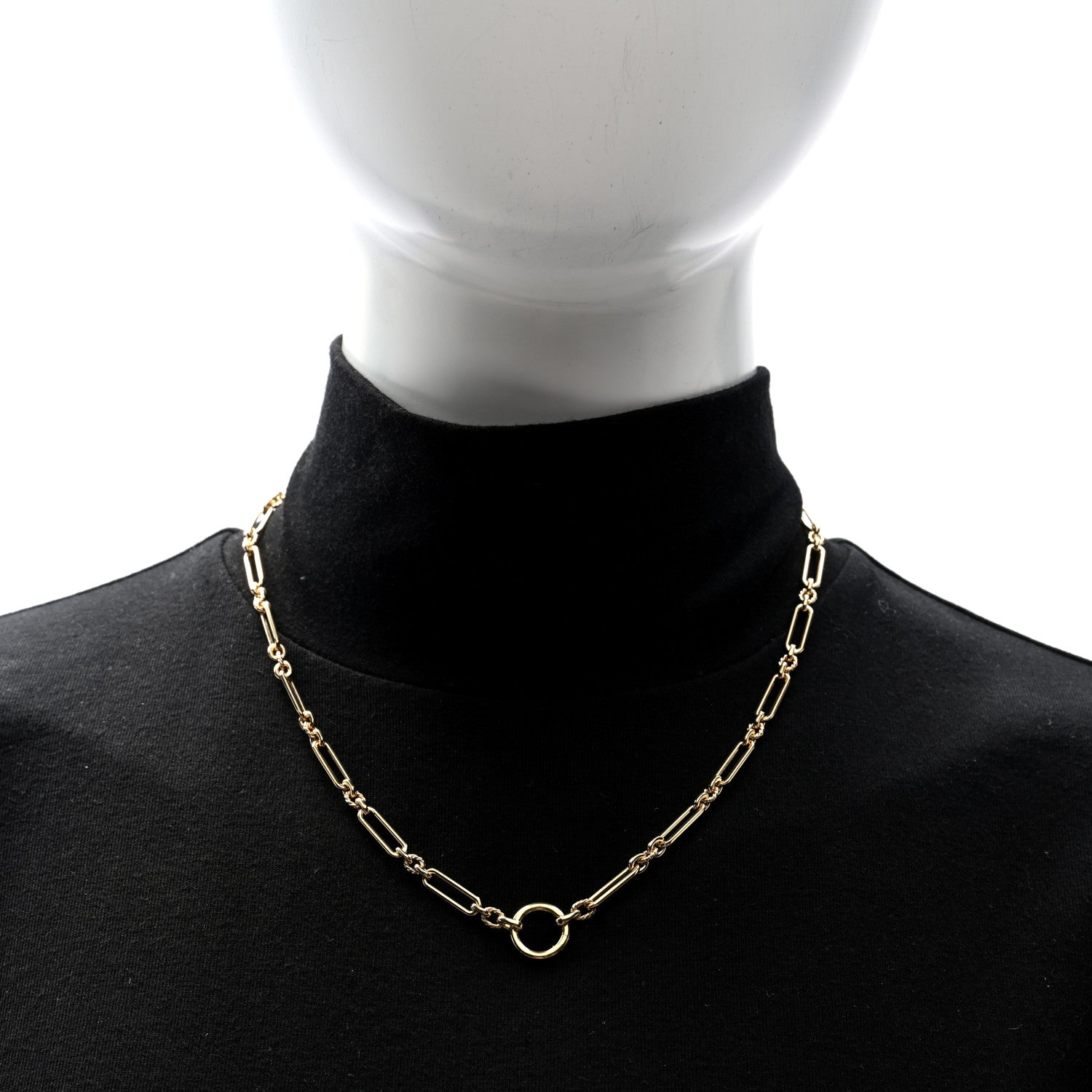 David Yurman 18K Yellow Gold 4.5mm Lexington Chain Necklace 6 of 6